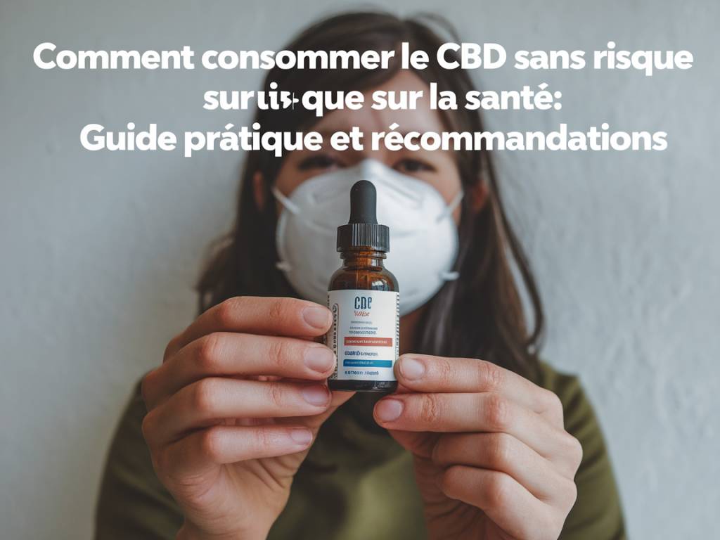 Comment consommer le CBD sans risque sur la santé : guide pratique et recommandations